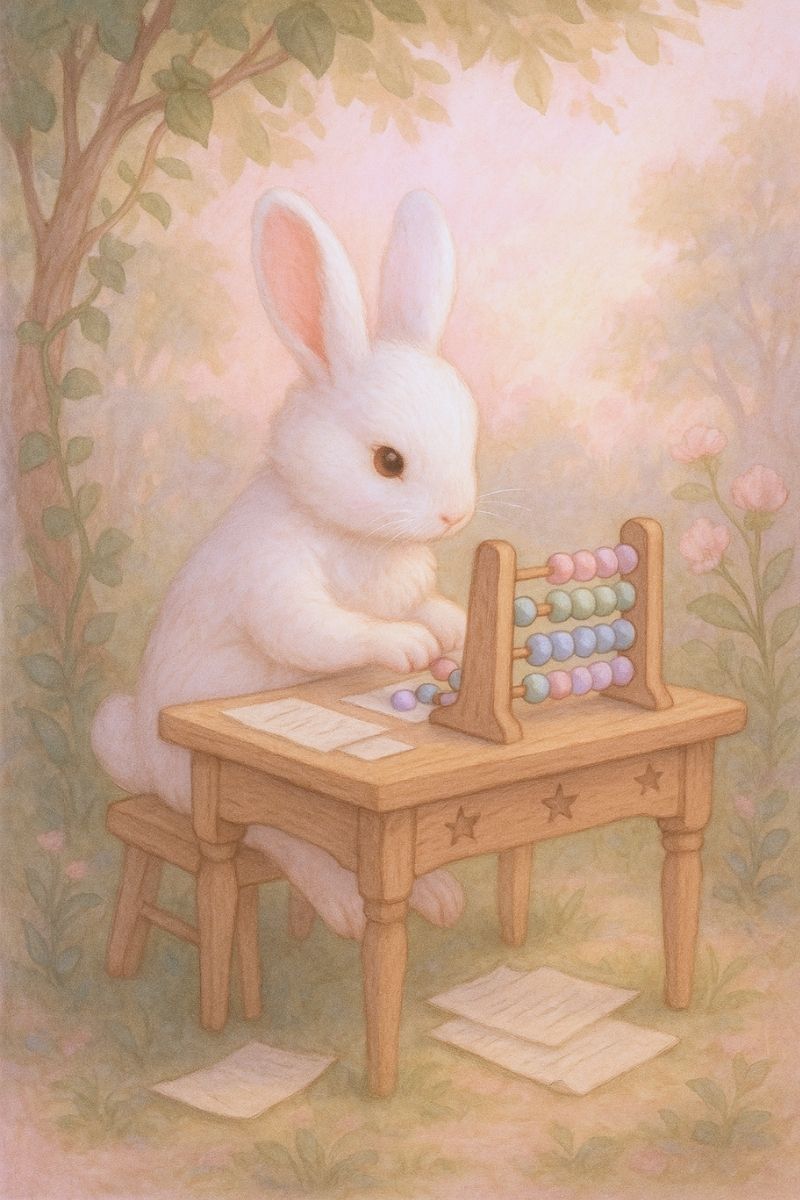 Bunny using an abbacas 