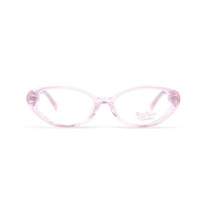 Cute pink eyeglasses designed for children and girls
