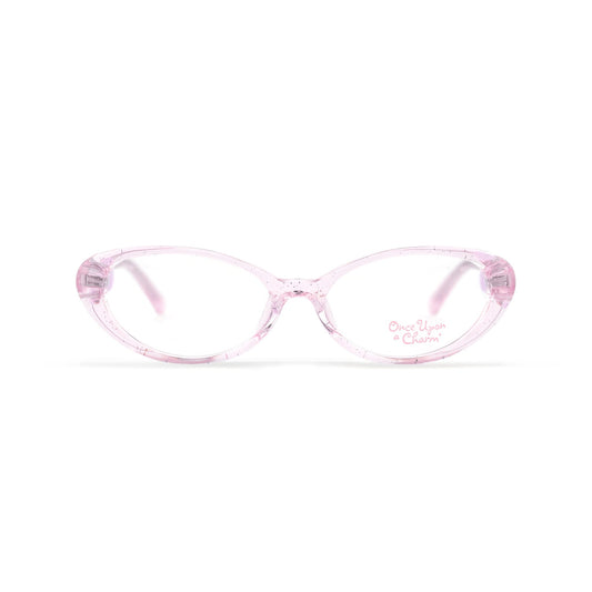 Cute pink eyeglasses designed for children and girls