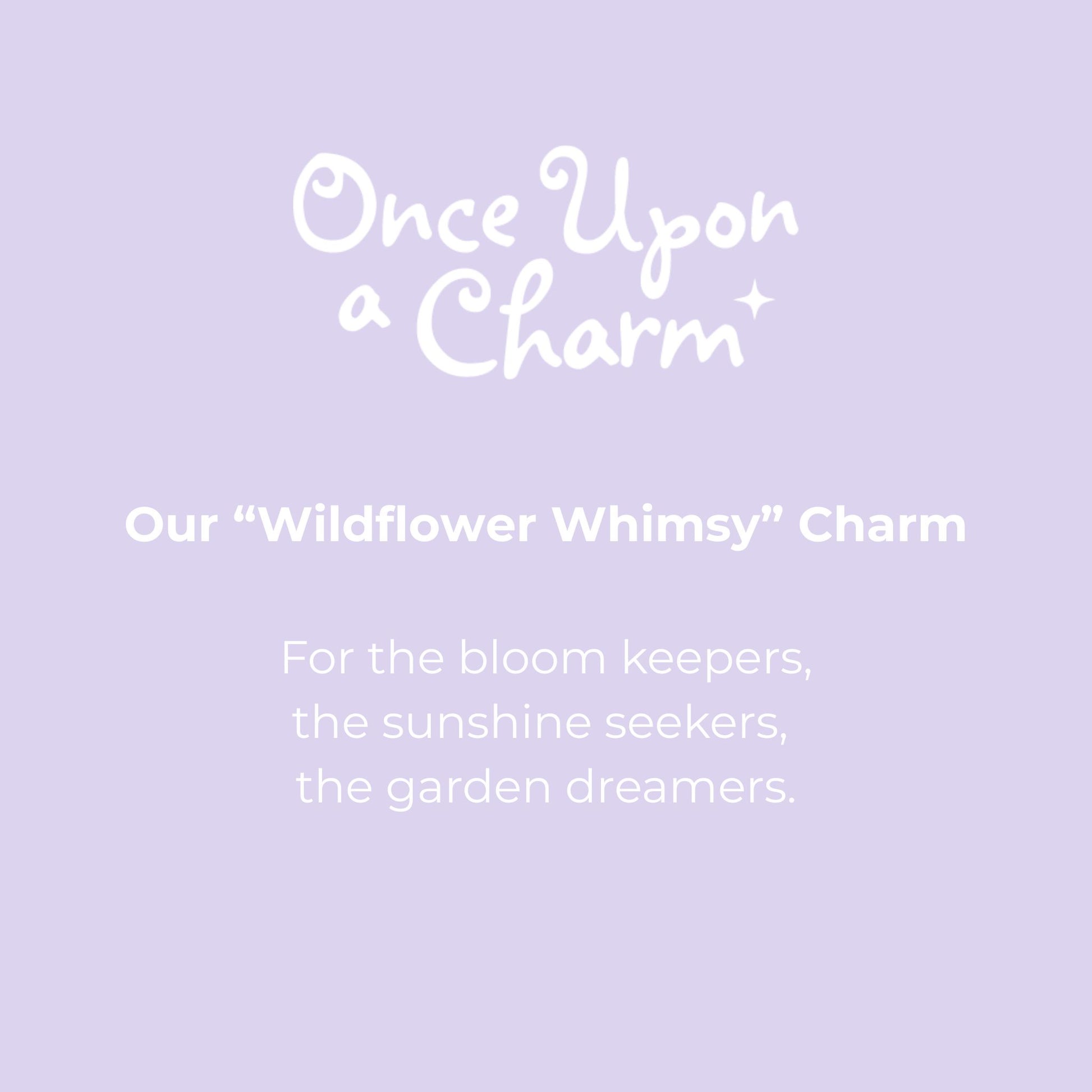 "Wildflower Whimsy" Charm