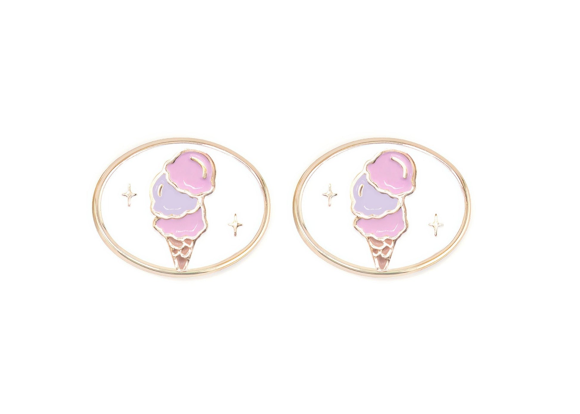 "Sweetest Scoops" Charm